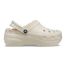 Crocs Ciabatte Classic Platform Lined Clog W Osso